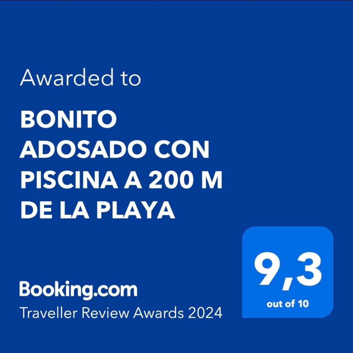 Bonito Adosado Con Piscina A 200 M De La Playa * El Mojon (Alicante)